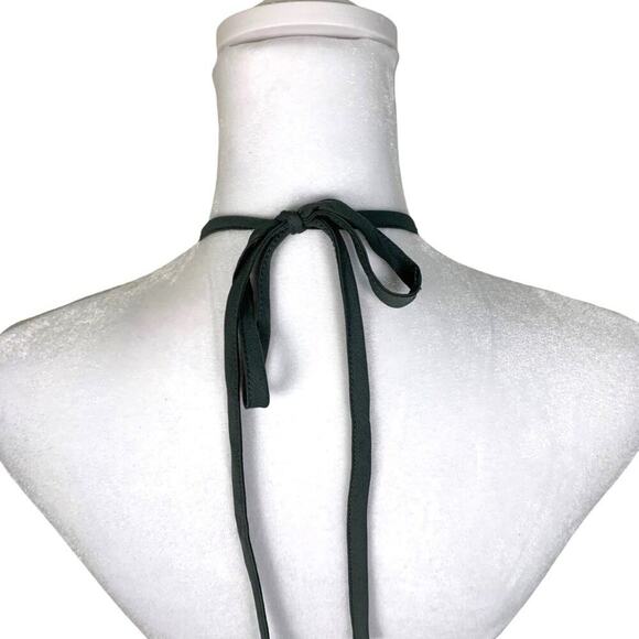 Susana Monaco Dress Women's Sz S Steel Grey Sequin Halter Short Trendy Party - Picture 7 of 14